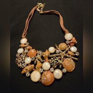 Vintage St Thomas Seashell Necklace